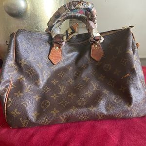 100% Authentic Louis Vuitton Speedy 35